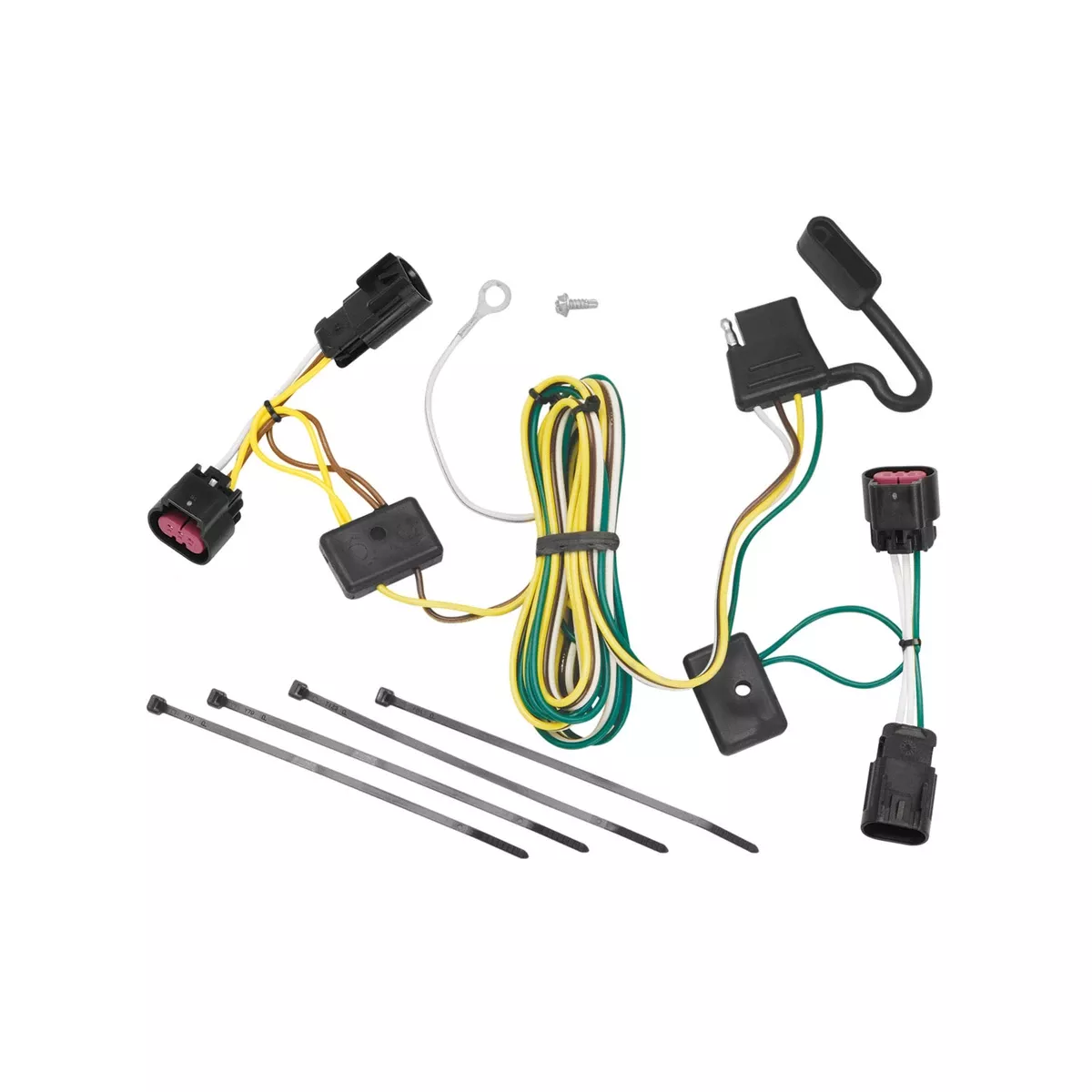 Tekonsha T-OneT-Connector Harness, 4-Way Flat TK118450
